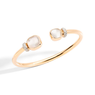 Roségold, Armschmuck, Pomellato Nudo Armreif, Ref: PBC1006O7WHRBTBMP