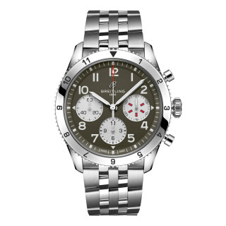 Herrenuhr, Breitling Classic AVI Chronograph 42 Curtiss Warhawk, Ref: A233802A1L1A1
