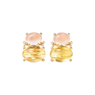 Gelbgold, Ohrringe, Ole Lynggaard Copenhagen Boho Ohrstecker, Ref: A3223-408
