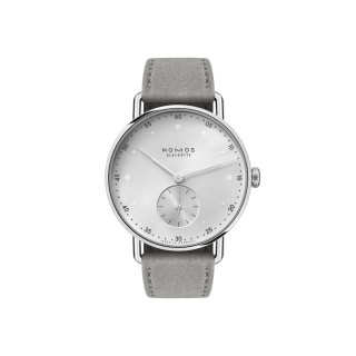 Damenuhr, NOMOS Glashütte Metro 33 all silver, Ref: 1122