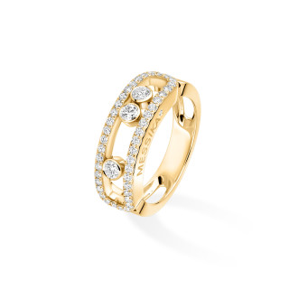 Gelbgold, Ringe, Messika Move Classique Pavé Ring, Ref: 04000-YG