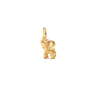 Gelbgold, Halsschmuck, Ole Lynggaard Copenhagen Elephant Anhänger mittel, Ref: A1383-401