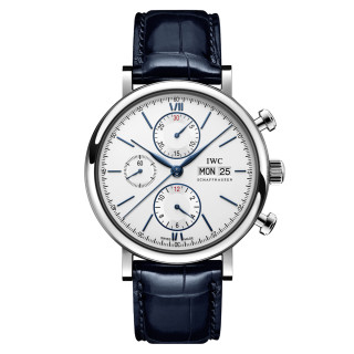 Damen- und Herrenuhr, IWC Schaffhausen Portofino Chronograph, Ref: IW391037