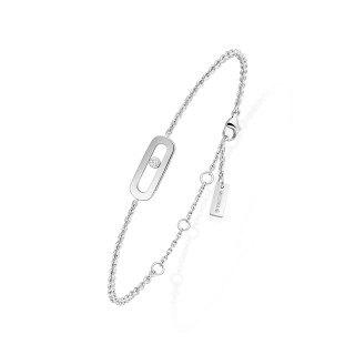 Weißgold, Armschmuck, Messika Move Uno Armband, Ref: 14644-WG