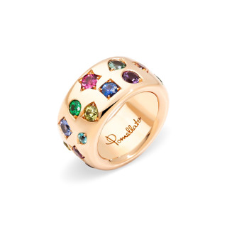 Roségold, Ringe, Pomellato Iconica Großer Color Ring, Ref: PAB9012O7000000VA_62