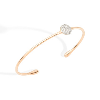 Roségold, Armschmuck, Pomellato Sabbia Armreif, Ref: PBB7012O7000DB000