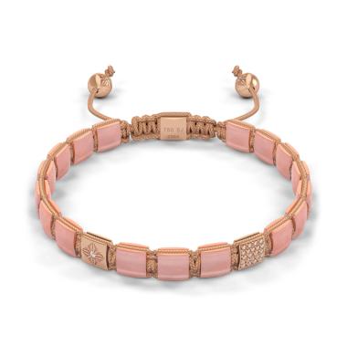 Armschmuck, Roségold, Shamballa Jewels Lock Armband