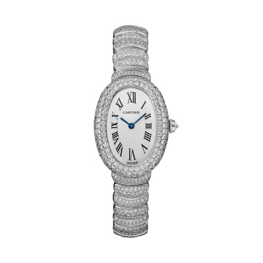Quarzwerk, Damenuhr, Cartier Baignoire