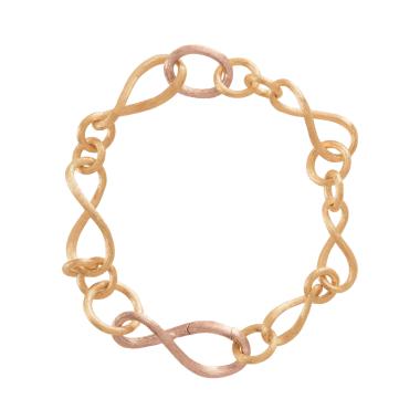 Armschmuck, Roségold, Ole Lynggaard Copenhagen Love Armband small