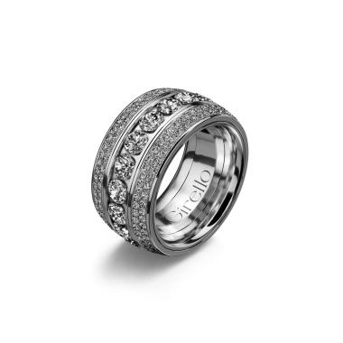 Ringe, Platin, Girello Cosmopolitan Ring