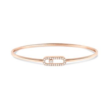 Armschmuck, Roségold, Messika Move Uno Flex Armreif