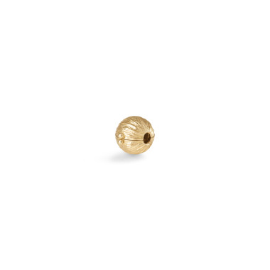 Halsschmuck, Gelbgold, Ole Lynggaard Copenhagen Nature Schließe klein in Gold mit Textur