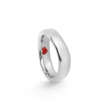 Ringe, Weißgold, Ole Lynggaard Copenhagen Love Herrenring 6