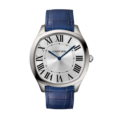         Damen- und Herrenuhr, Handaufzug, Cartier Drive de Cartier ultra-flach