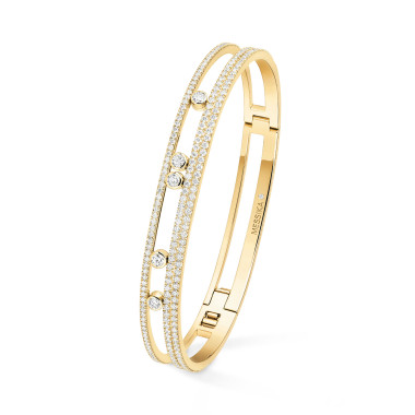         Gelbgold, Armschmuck, Messika Move Romane Armreif