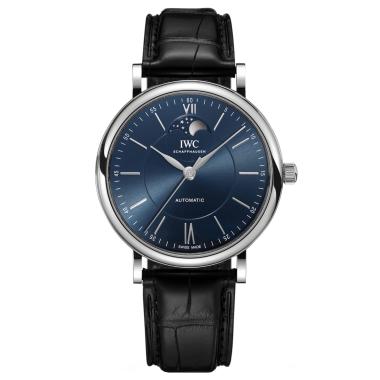 Herrenuhr, Automatik, IWC PORTOFINO AUTOMATIC MOON PHASE