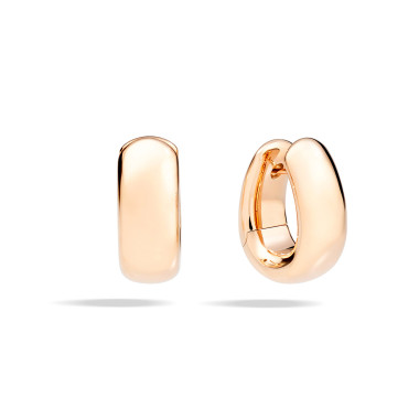         Roségold, Ohrringe, Pomellato Iconica Creolen