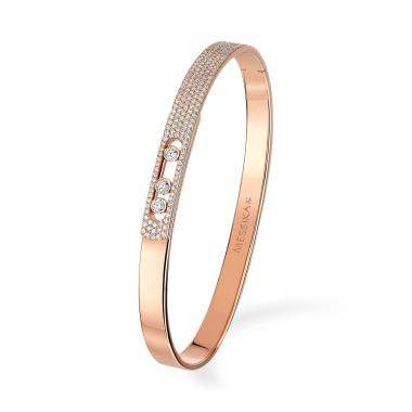 Armschmuck, Roségold, Messika Move Noa Armspange KM 