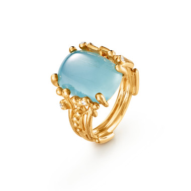         Gelbgold, Ringe, Ole Lynggaard Copenhagen BoHo Ring mittel