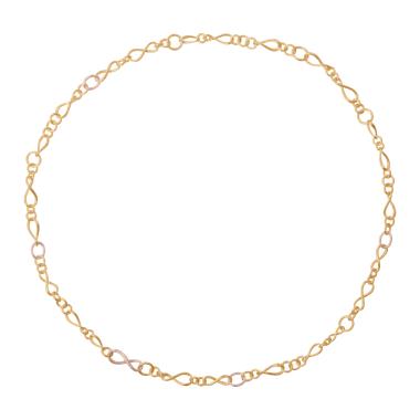 Halsschmuck, Gelbgold, Ole Lynggaard Copenhagen Love Collier