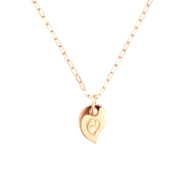         Roségold, Halsschmuck, Tamara Comolli SPARKLE Halskette mit TropfenAnhänger