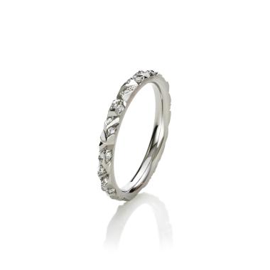 Ringe, Platin, Schmuckwerk Ring Alpenring