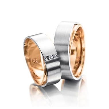 Ringe, Weißgold, Meister Trauringe Symbolics