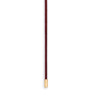Halsschmuck, Seide, Ole Lynggaard Copenhagen Doppel Design Schnur weinrot