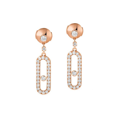         Roségold, Ohrringe, Messika Move Uno Stud Ohrhänger