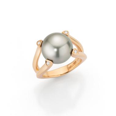 Ringe, Roségold, Gellner Wave Ring