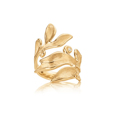 Ringe, Gelbgold, Ole Lynggaard Copenhagen Forest Ring