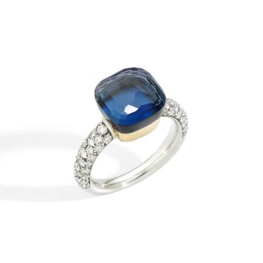 Ringe, Weißgold, Pomellato Klassischer Ring Nudo