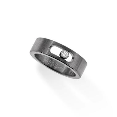 Ringe, Titan, Messika Move Titanium Graphite PM Ring