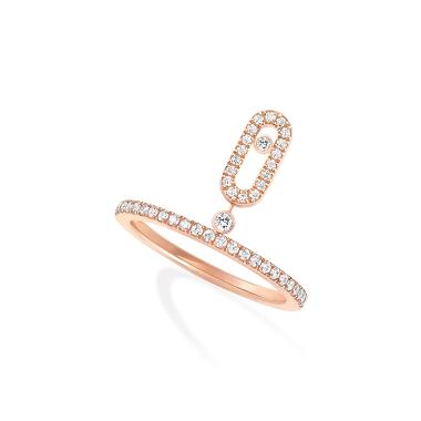 Ringe, Roségold, Messika Move Uno Quaste Ring 