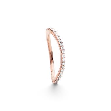 Ringe, Roségold, Ole Lynggaard Copenhagen Love Bands Ring