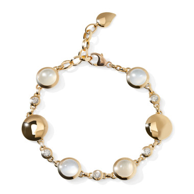         Gelbgold, Armschmuck, Tamara Comolli BOUTON Armband 'Sand'