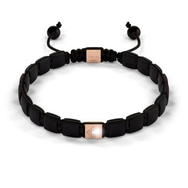 Armschmuck, Roségold, Shamballa Jewels Lock Armband