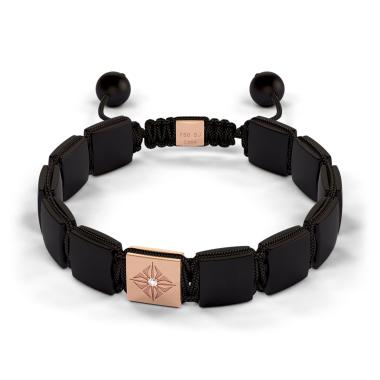 Armschmuck, Roségold, Shamballa Jewels Lock Armband
