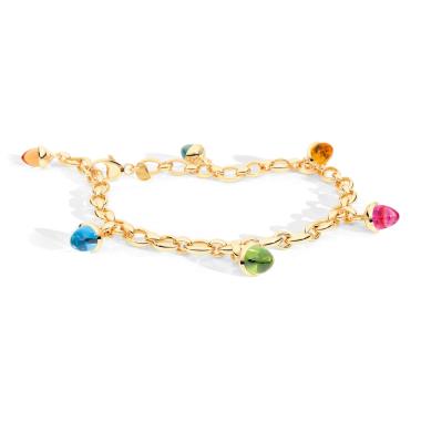 Gelbgold, Armschmuck, Tamara Comolli MIKADO Charm Candy Armband