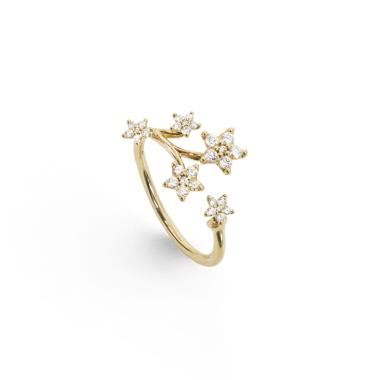 Ringe, Gelbgold, Ole Lynggaard Copenhagen Shooting Stars Ring