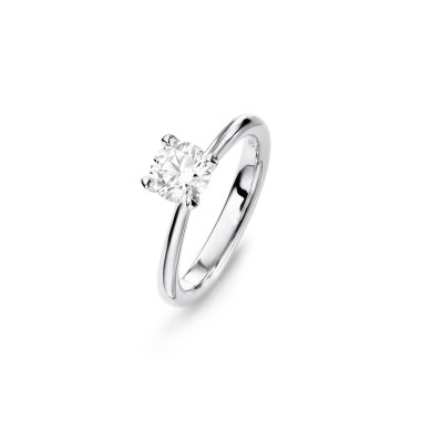 Ringe, Weißgold, Ole Lynggaard Copenhagen Classic Solitaire Ring