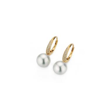 Ohrringe, Roségold, Gellner Modern Classics Creolen