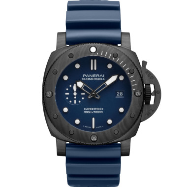         Herrenuhr, Automatik, Panerai Submersible QuarantaQuattro Carbotech™ Blu Abisso