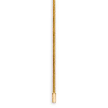 Halsschmuck, Gelbgold, Ole Lynggaard Copenhagen Doppel Design Schnur golden