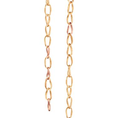 Halsschmuck, Roségold, Ole Lynggaard Copenhagen Love Collier