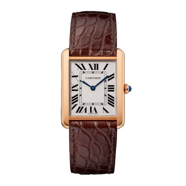         Damenuhr, Quarzwerk, Cartier Tank Solo