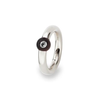 Ringe, Platin, Schmuckwerk Glasklar Ring