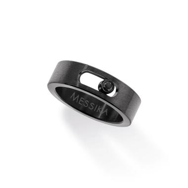 Ringe, Titan, Messika Move Titanium Black PM Ring