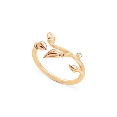Ringe, Roségold, Ole Lynggaard Copenhagen Blooming Ring