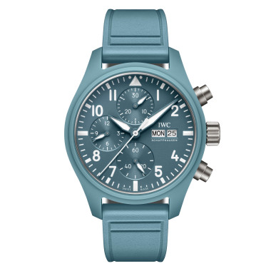 Automatik, Damen- und Herrenuhr, IWC Schaffhausen PILOT’S WATCH CHRONOGRAPH 41 TOP GUN MIRAMAR
